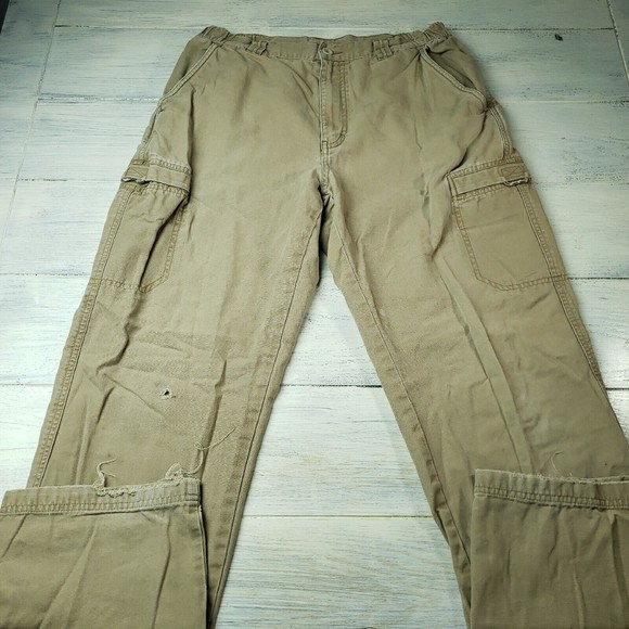 L.L. Bean Men's Cargo Pants - Tan - Picture 2 of 10